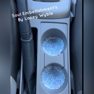 NEW: [2pc Set] Soul Embellishment’s Hand Woven Macrame Car Decor Coasters